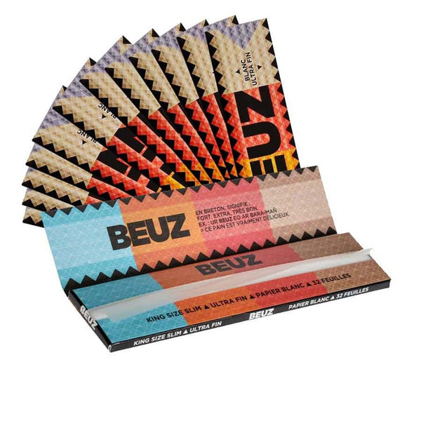 CARNET DE FEUILLES BEUZ BLANCHIES