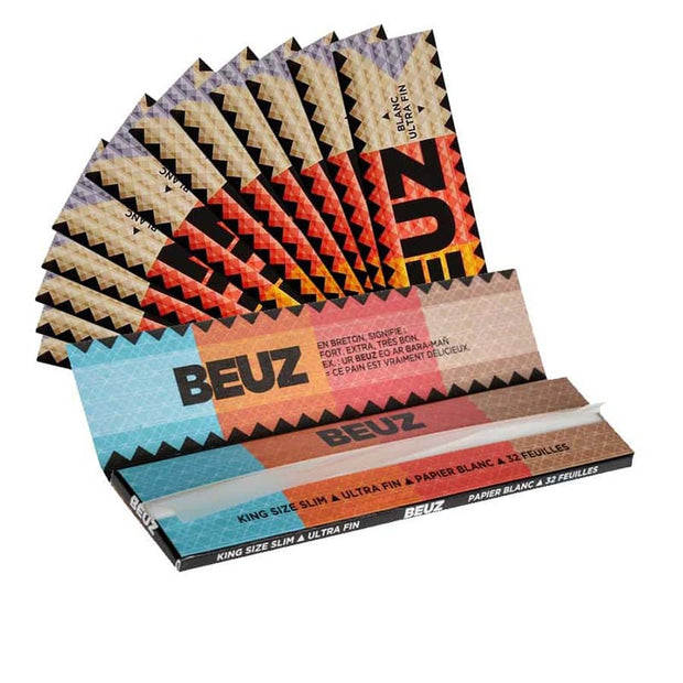 CARNET DE FEUILLES BEUZ BLANCHIES