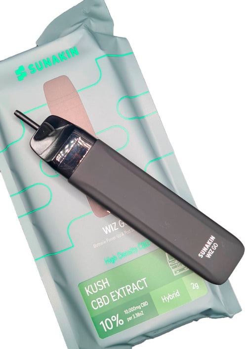 PUFF RECHARGEABLE CBD WIZ GO