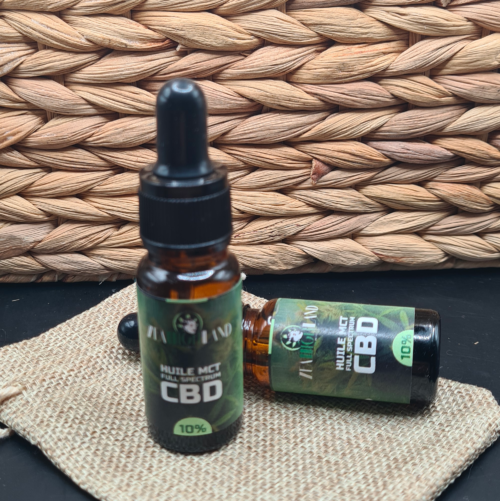 HUILE DE CBD ZEAHIGHLAND 10% - MENTHE