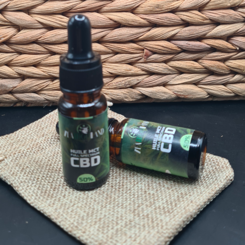 HUILE DE CBD ZEAHIGHLAND 50% - MENTHE