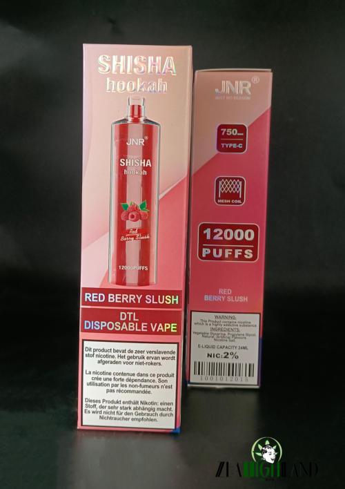 PUFF 12 000 SHISHA - RED BERRY SLUSH